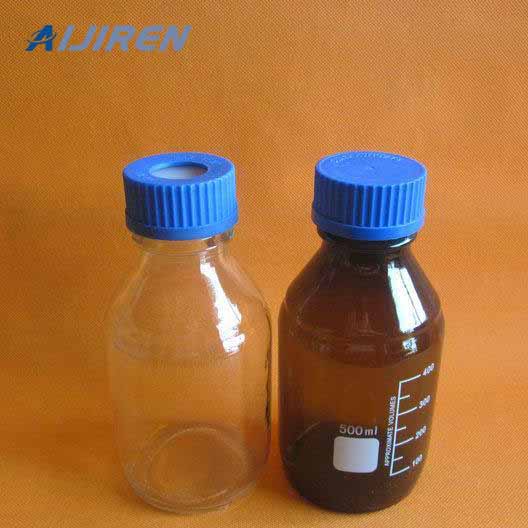20-ml-Headspace-Fläschchen, GL45-Gewindeverschluss, bernsteinfarbene oder klare Reagenzflasche