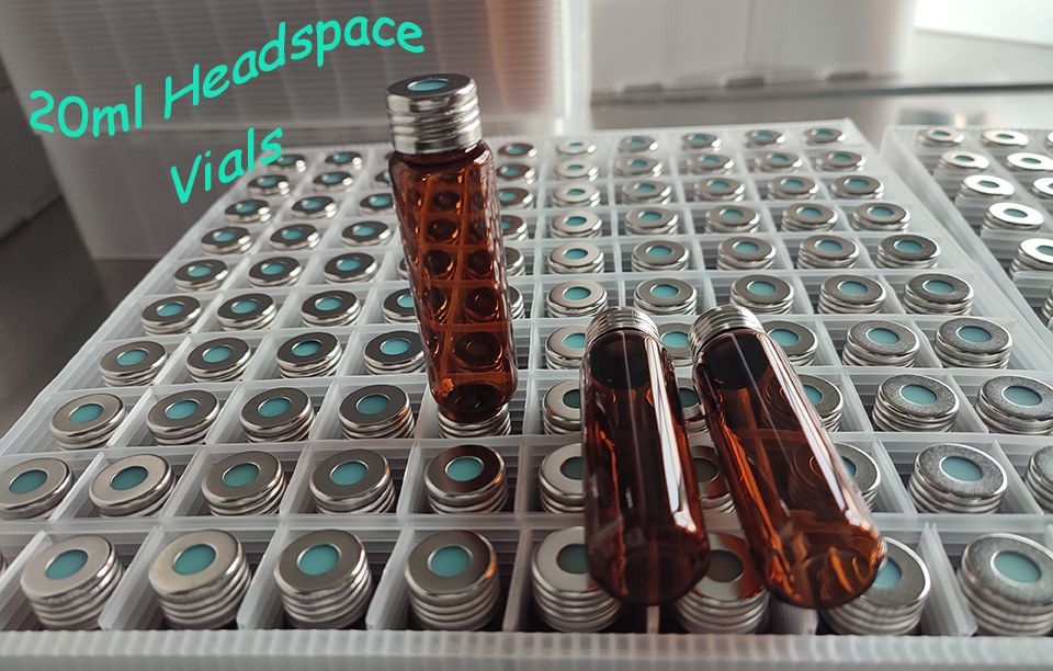 20-ml-Headspace-FläschchenHochtemperaturbeständige GC-Einlassöffnung Septa für Gaschromatographiesystem