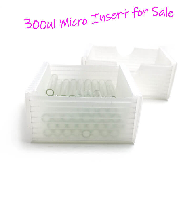 300ul Micro Insert Flat Bottom for Manufacturer