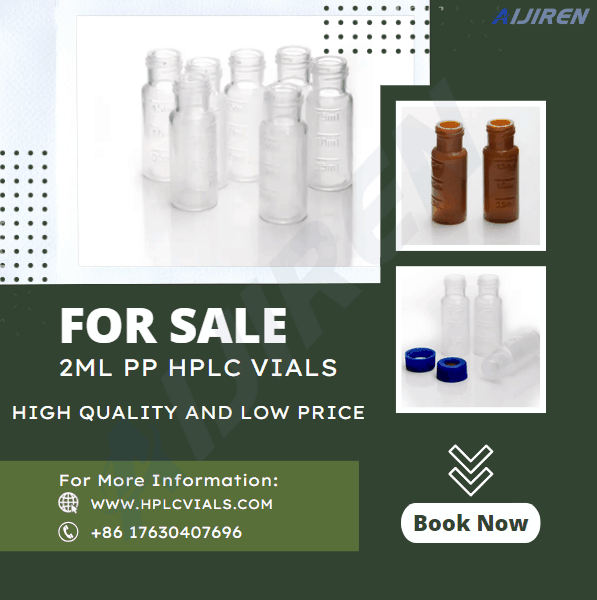 9-425 Schraubverschluss 2 ml UPLC-Glasfläschchen Kunststoff-Schraubverschluss
