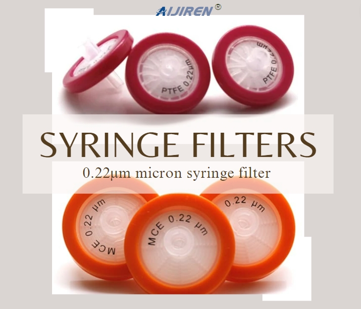 China 0.22μm Micron Syringe Filter for Supply