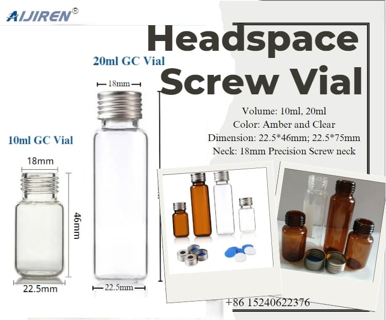 2ml autosampler vialChina 18mm Headspace Vial Screw Vial Supplier