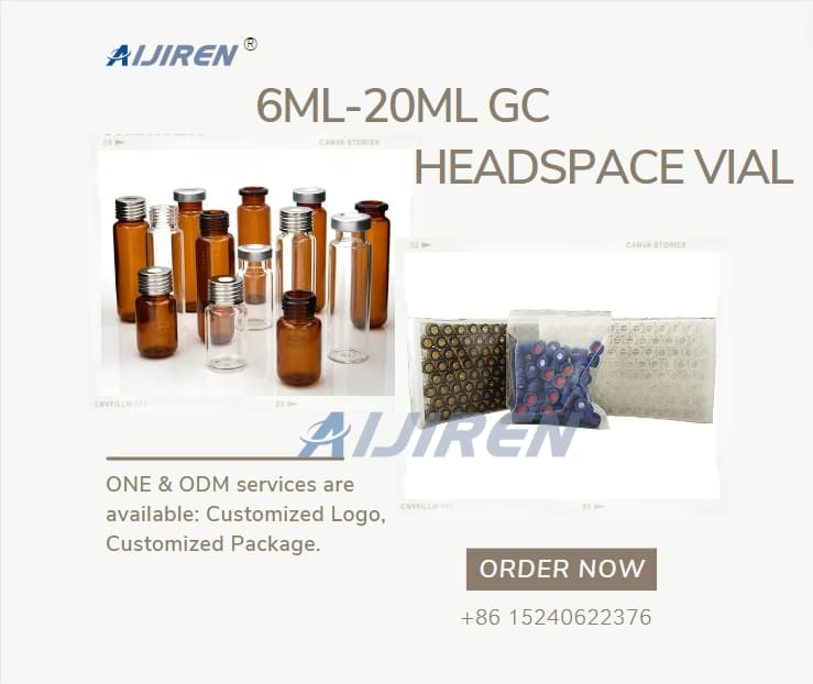 China Wholesale 6ml-20mL GC Headspace Vials  Manufacturer
