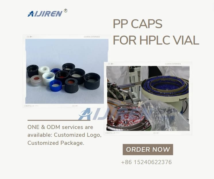 2ml autosampler vialChina Wholesale PP caps for HPLC Vial  Manufacturer