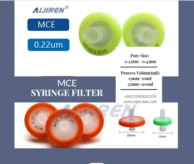 High Quality MCE Syringe Filter for Lab Use