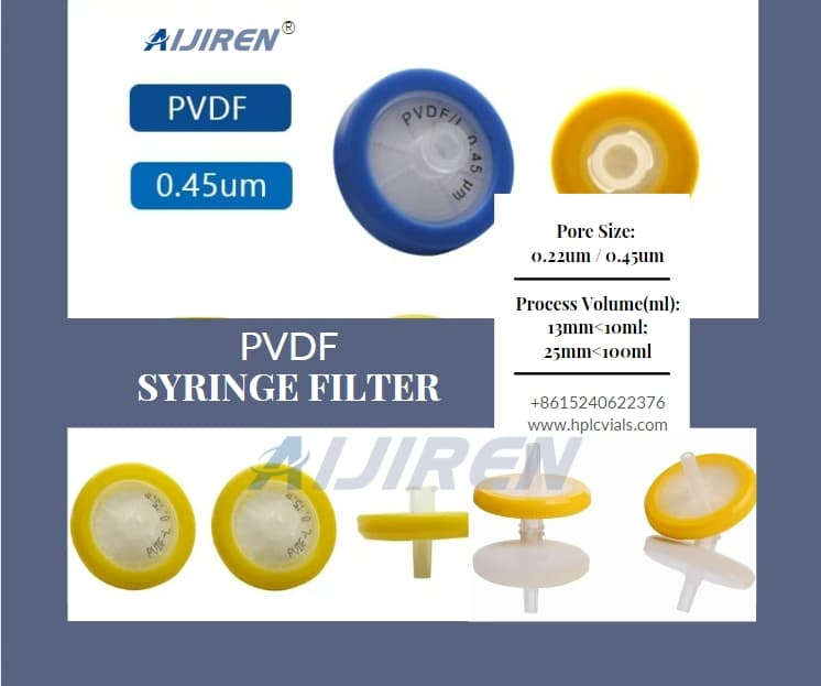 High Quality Syringe Filter PVDF for Wholesale