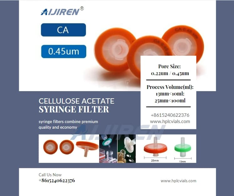 2ml autosampler vialWholesale Price High Quality CA Syringe Filter