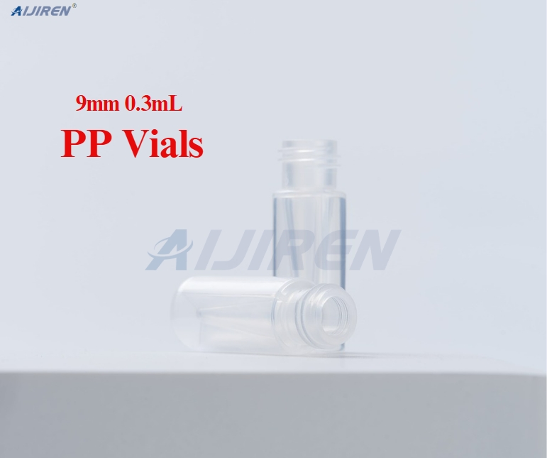 Clear 0.3mL 9mm PP Vial